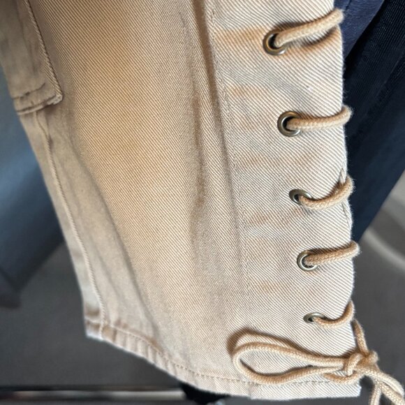 100% Cotton High Waist Riding Pant - Picture 4 of 6